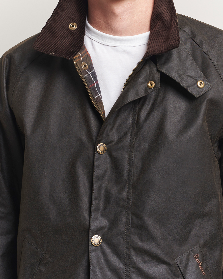 Herre | Jakker | Barbour Lifestyle | Tracker Wax Jacket Olive
