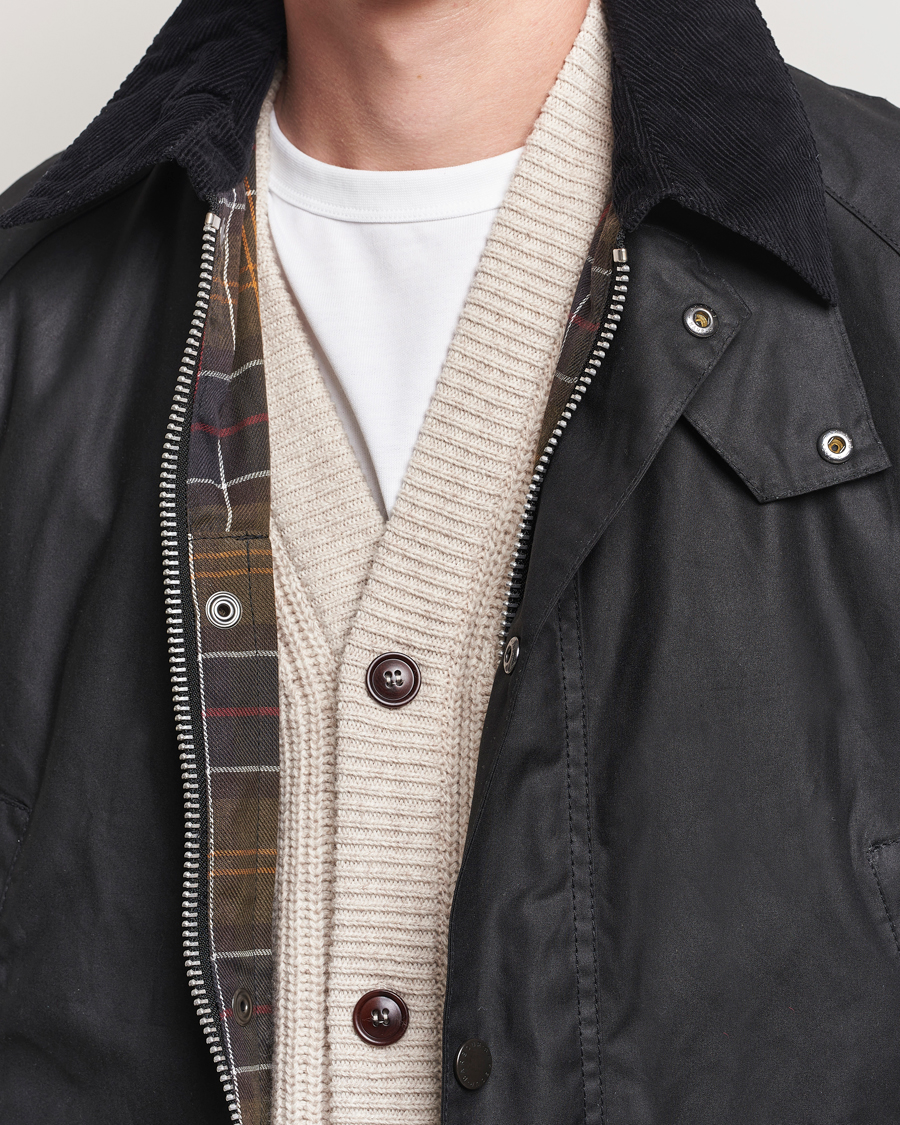 Herre | Jakker | Barbour Lifestyle | Ashby Wax Jacket Black