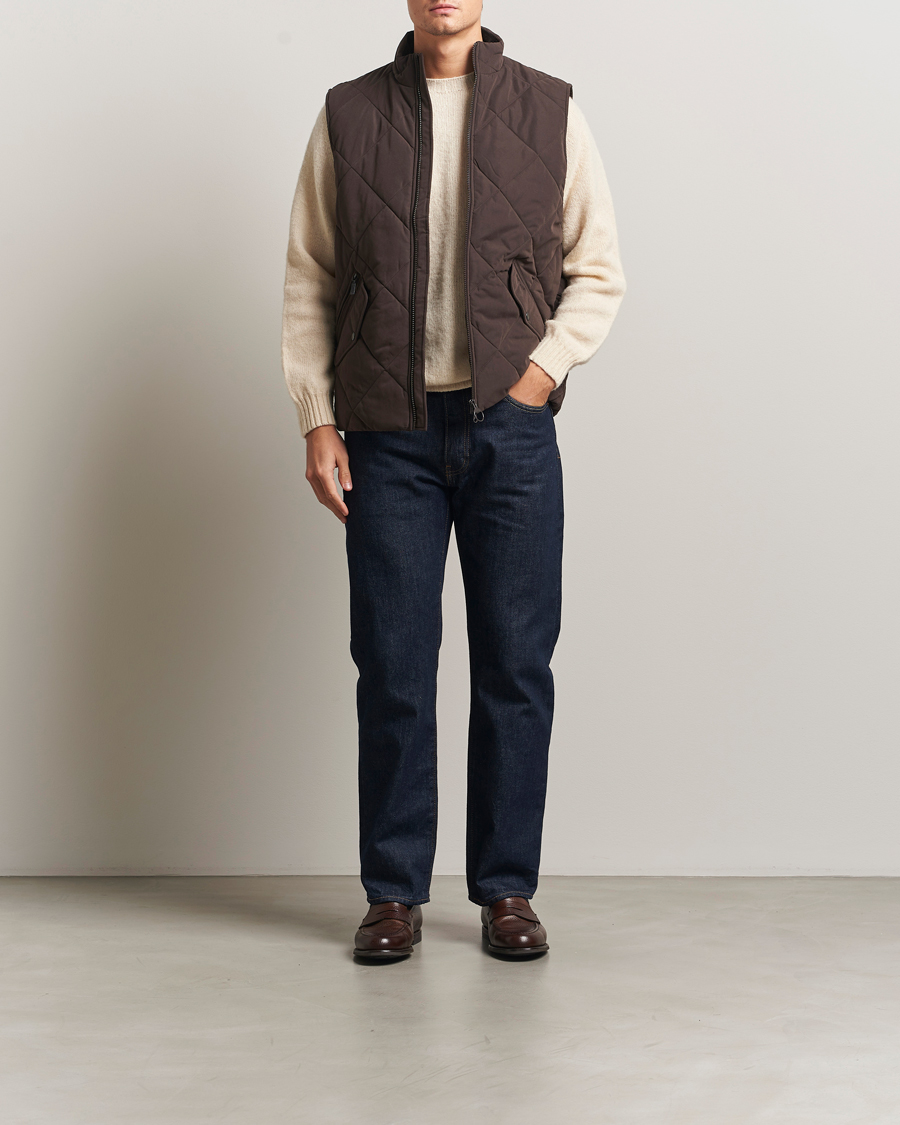 Herre | Veste | Barbour Lifestyle | City Chelsea Quilted Gilet Brown