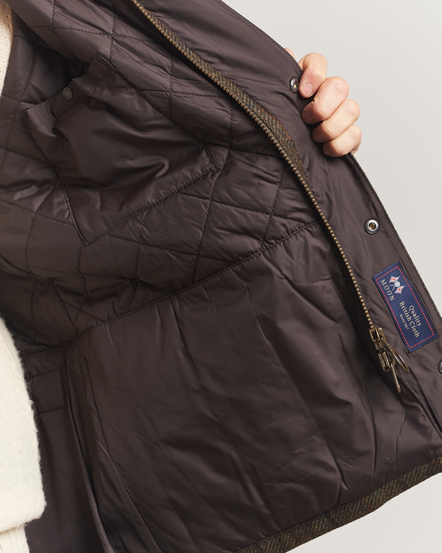 Herre | Jakker | Barbour Lifestyle | Bedale Check Wool Jacket Olive