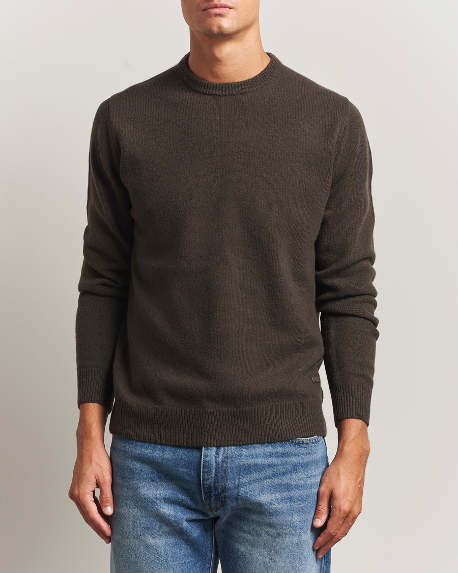 Herre | Trøjer | Barbour Lifestyle | Patch Crew Dark Oak