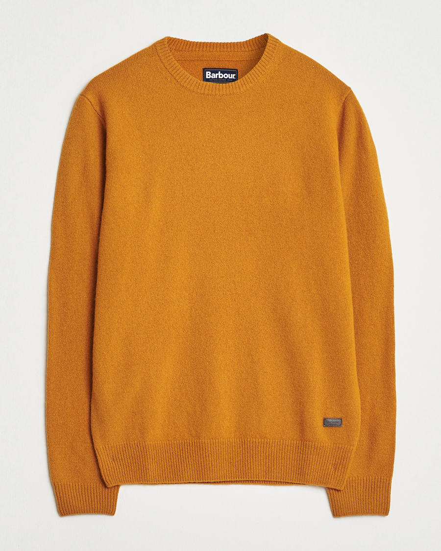 Herre | Trøjer | Barbour Lifestyle | Patch Crew Dark Copper