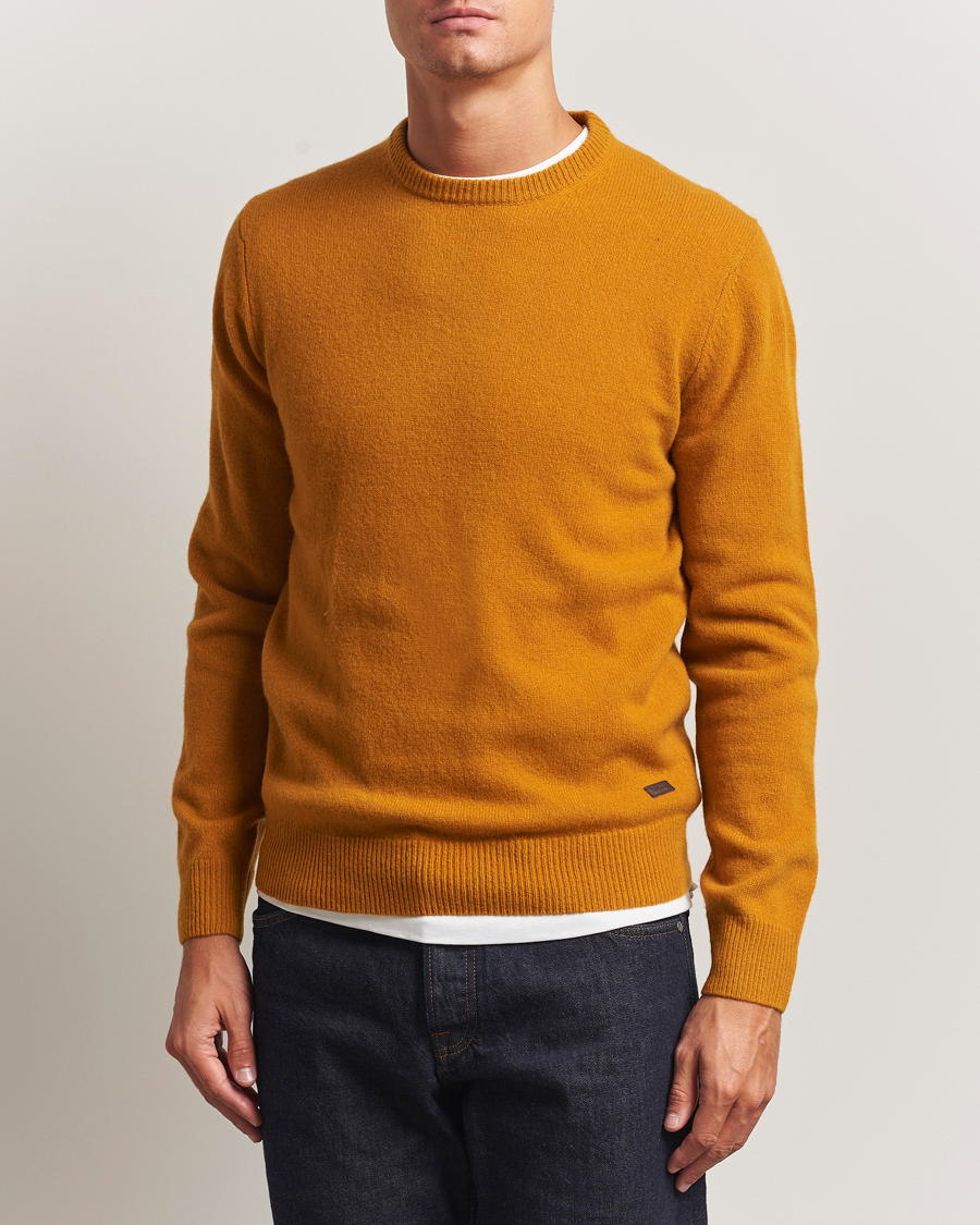 Herre | Trøjer | Barbour Lifestyle | Patch Crew Dark Copper