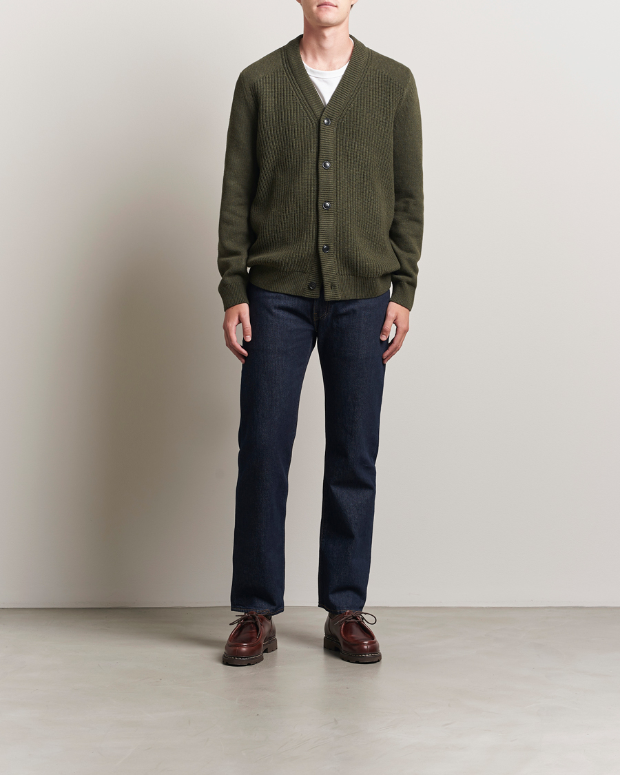 Herre | Trøjer | Barbour Lifestyle | Mainland Knitted Cardigan Olive