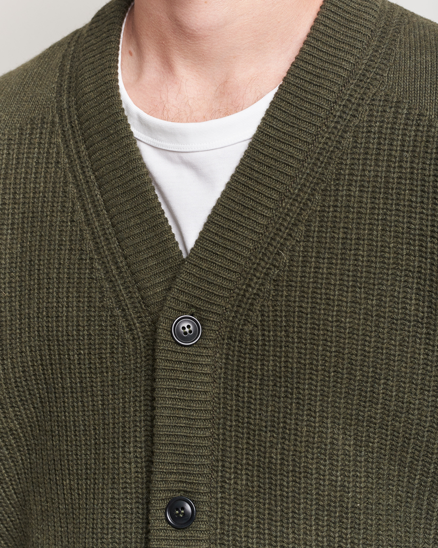Herre | Trøjer | Barbour Lifestyle | Mainland Knitted Cardigan Olive