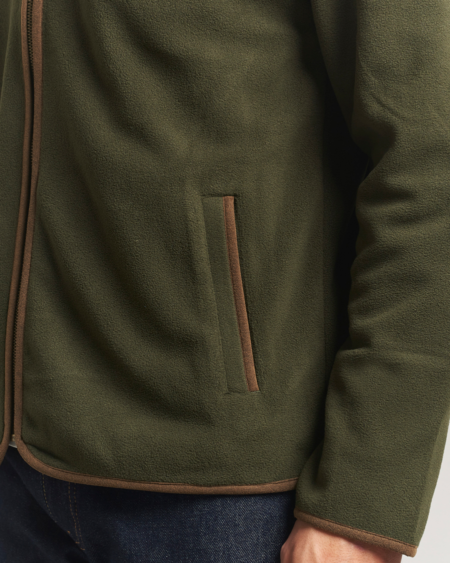 Herre | Trøjer | Barbour Lifestyle | Harwood Zip Thru Fleece Olive