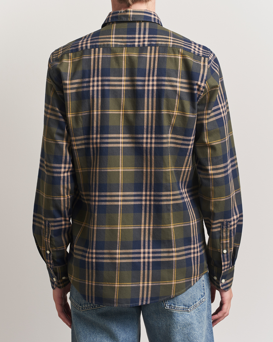 Herre | Skjorter | Barbour Lifestyle | Edgar Checked Shirt Olive