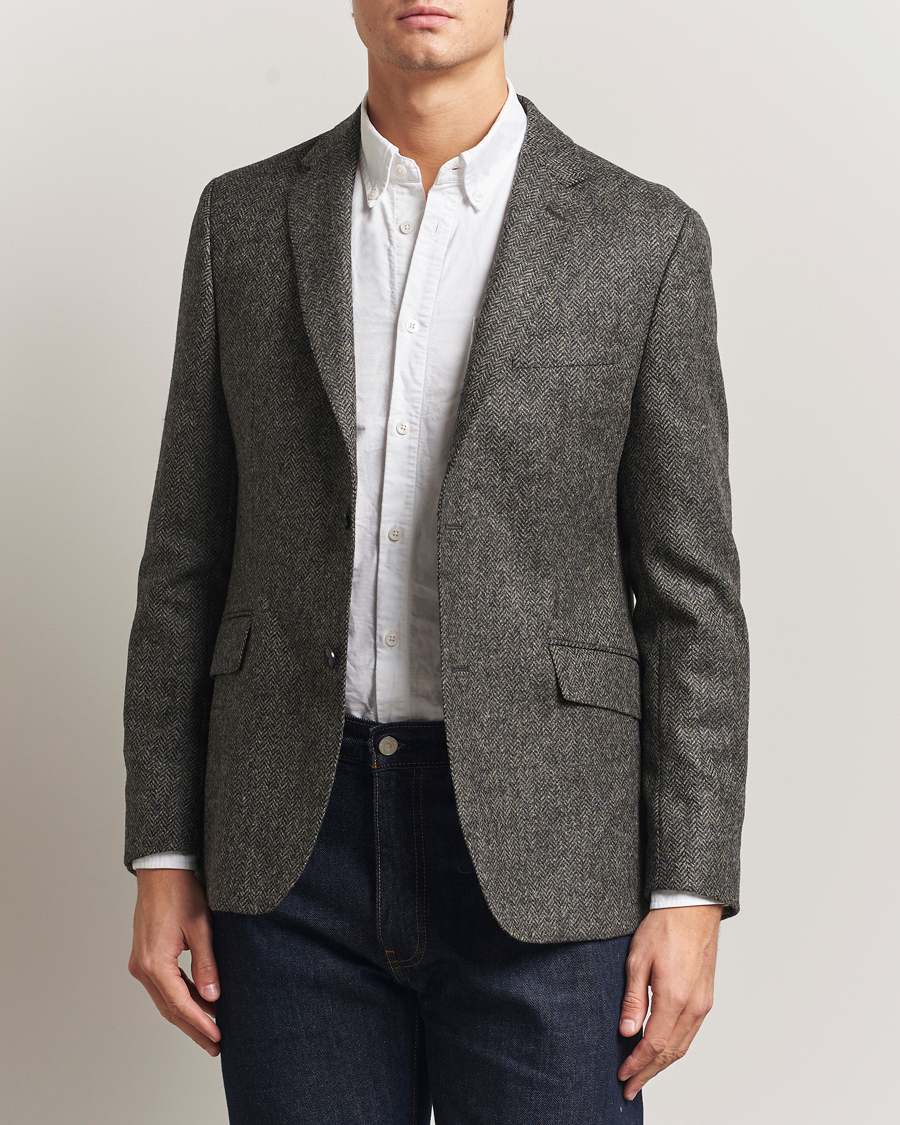 Herre | Blazere & jakker | Barbour Lifestyle | Firth Moons Herringbone Blazer Grey
