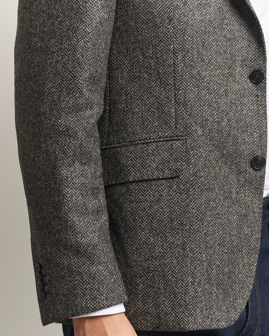 Herre | Blazere & jakker | Barbour Lifestyle | Firth Moons Herringbone Blazer Grey
