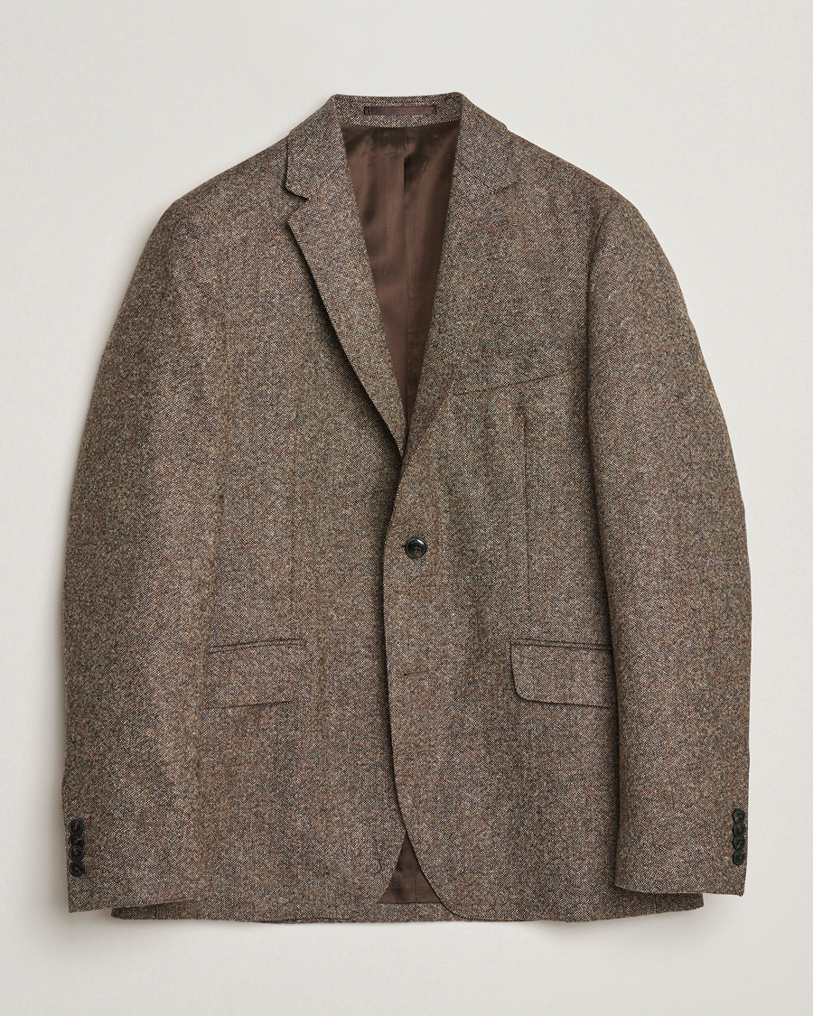 Herre | Blazere & jakker | Barbour Lifestyle | Godfrey Moons Shetlands Blazer Brown