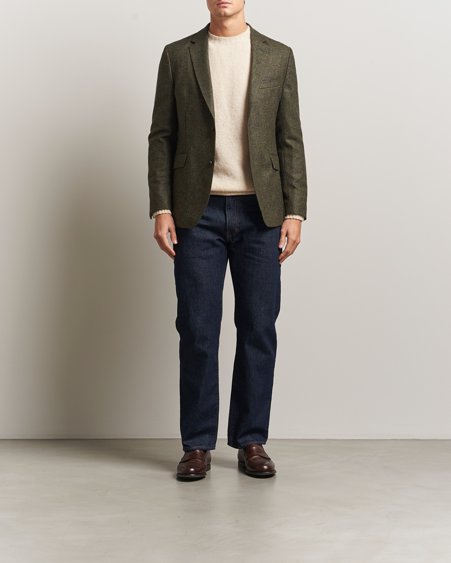 Herre | Blazere & jakker | Barbour Lifestyle | Godfrey Moons Shetlands Blazer Olive