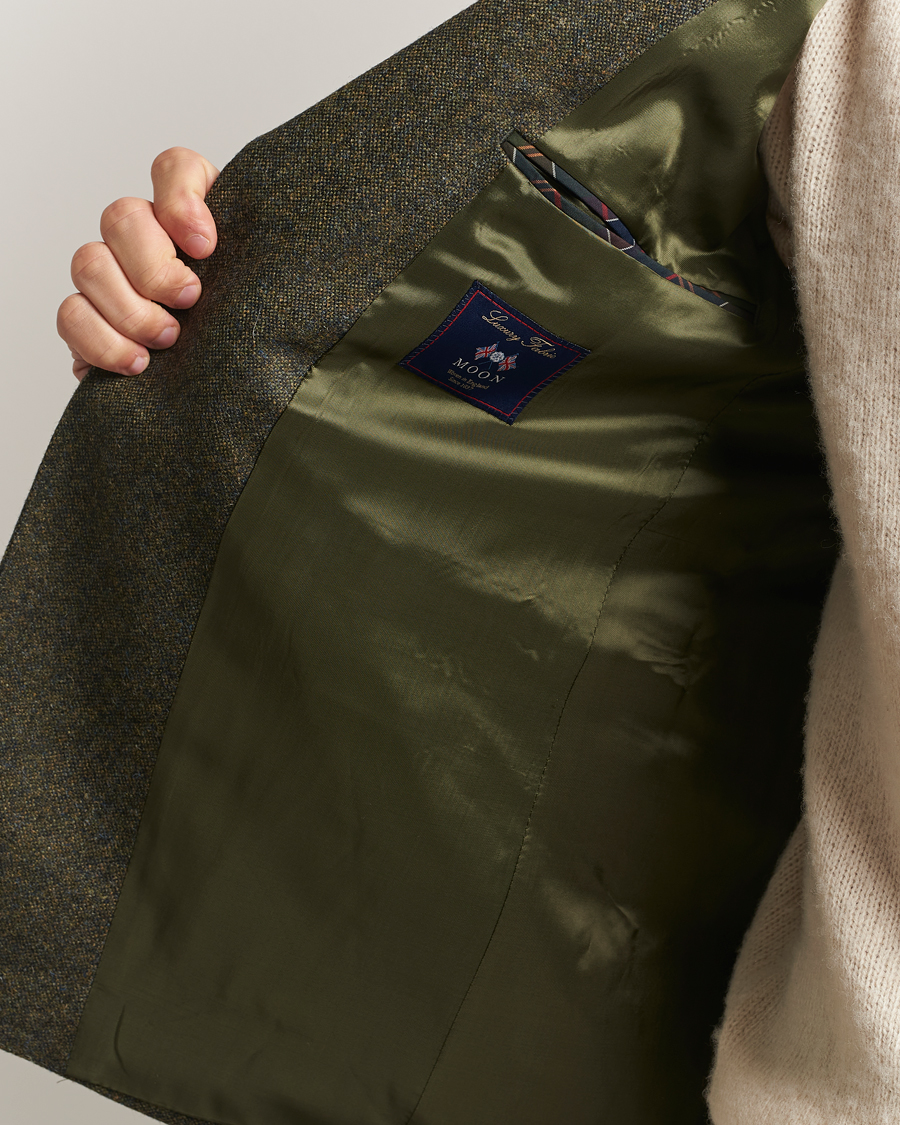 Herre | Blazere & jakker | Barbour Lifestyle | Godfrey Moons Shetlands Blazer Olive