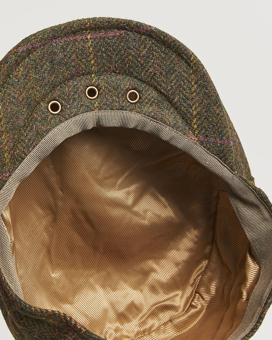 Herre | Hatte & kasketter | Barbour Lifestyle | Cireff Tweed Cap Green