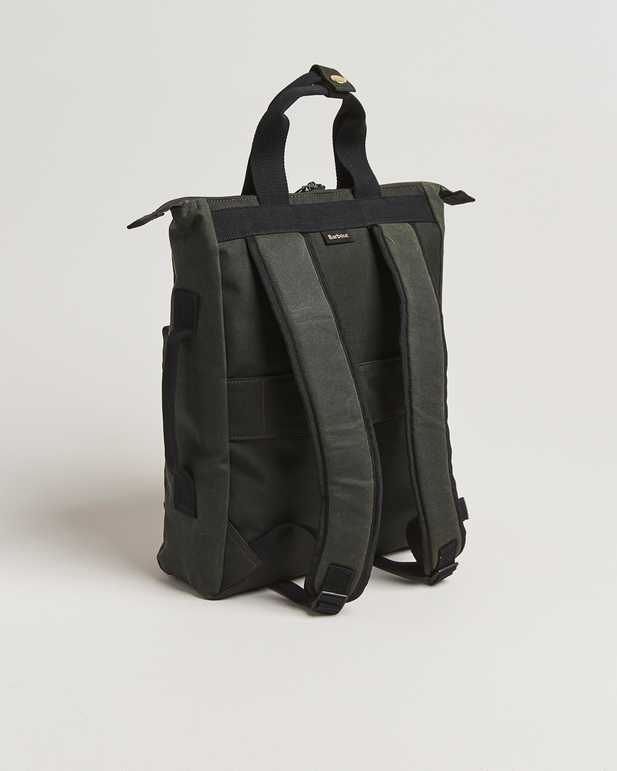 Herre | Tasker | Barbour Lifestyle | Field Wax Backpack Sage