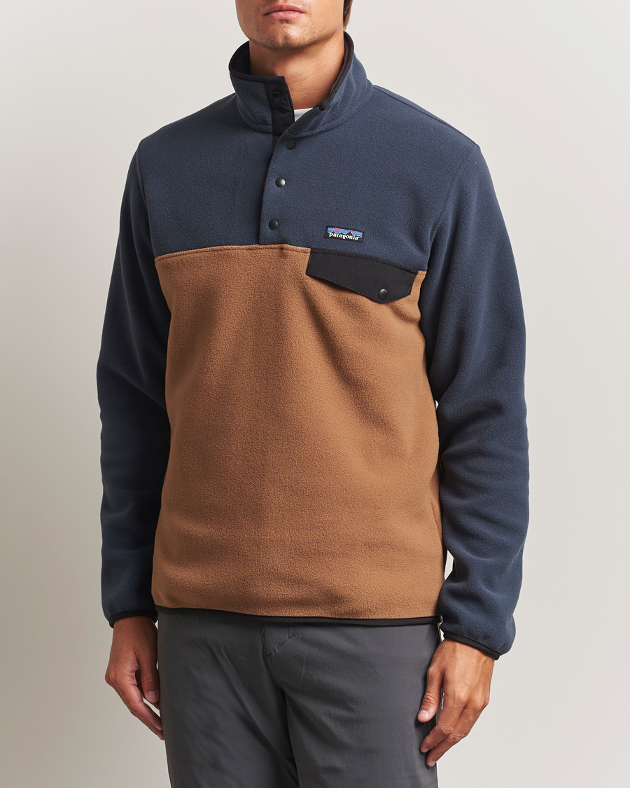 Herre | Trøjer | Patagonia | Synch Snap T Half Zip Fleece Deer Brown