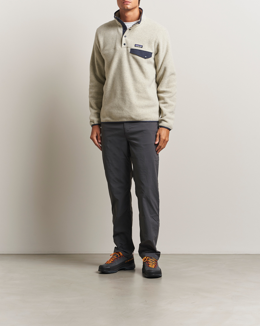Herre | Trøjer | Patagonia | Synch Snap T Half Zip Fleece Oatmeal Heather