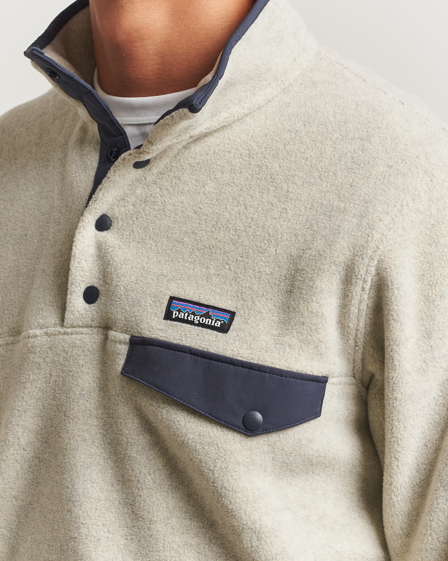 Herre | Trøjer | Patagonia | Synch Snap T Half Zip Fleece Oatmeal Heather