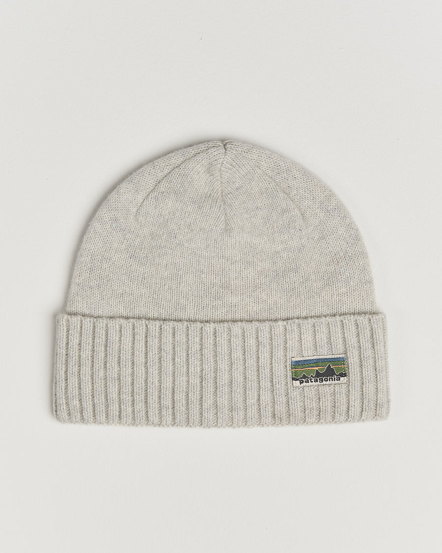Herre | Huer | Patagonia | Brodeo Beanie Crisp Grey