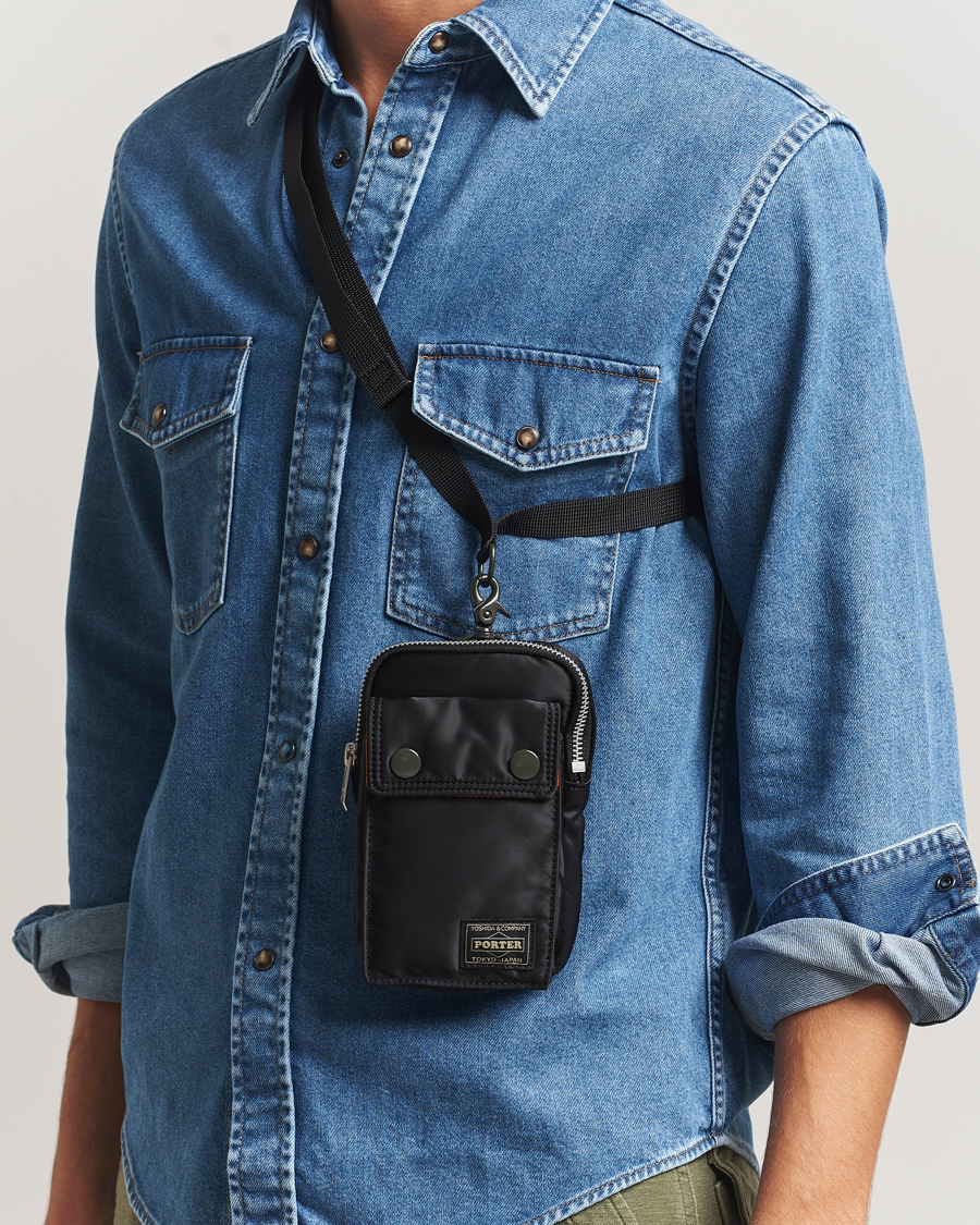 Herre | Tasker | Porter-Yoshida & Co. | Tanker Mobile Pouch Black