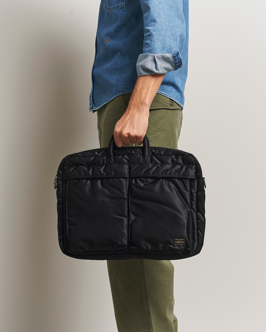 Herre | Tasker | Porter-Yoshida & Co. | Porter-Yoshida & Co.Tanker 2Way Document BagBlack