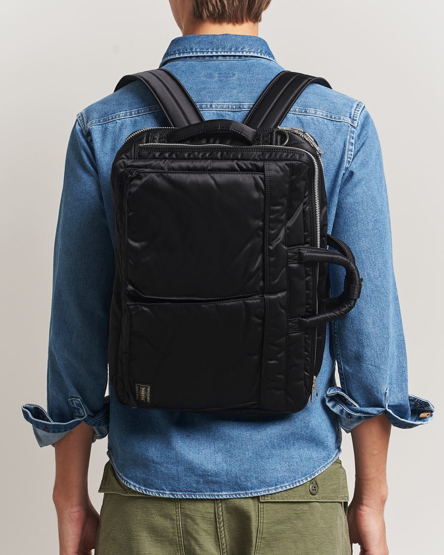Herre | Tasker | Porter-Yoshida & Co. | Tanker 3Way Document Bag Black