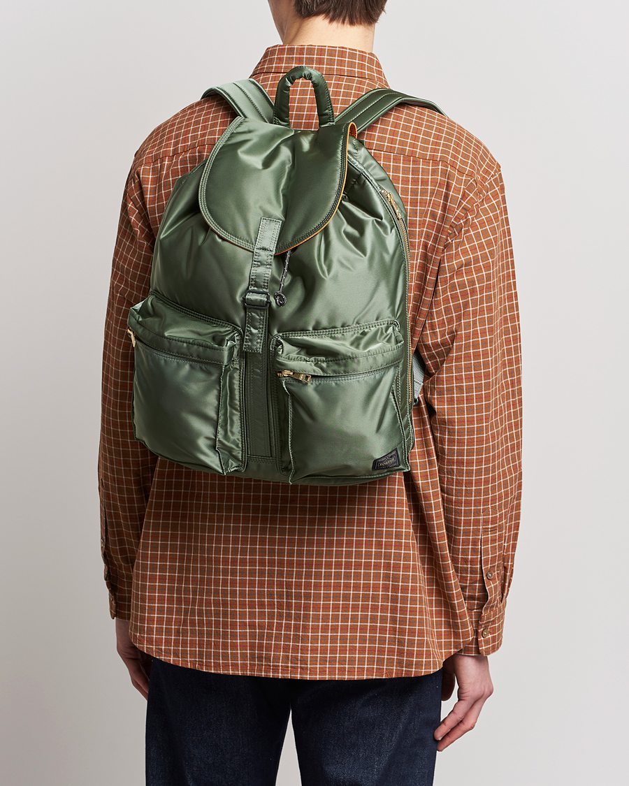 Herre | Tasker | Porter-Yoshida & Co. | Porter-Yoshida & Co.Tanker RucksackSage Green