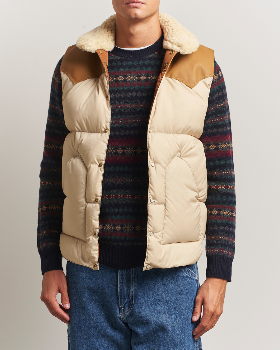 Herre | Veste | Rocky Mountain Featherbed | Christy Vest Light Beige
