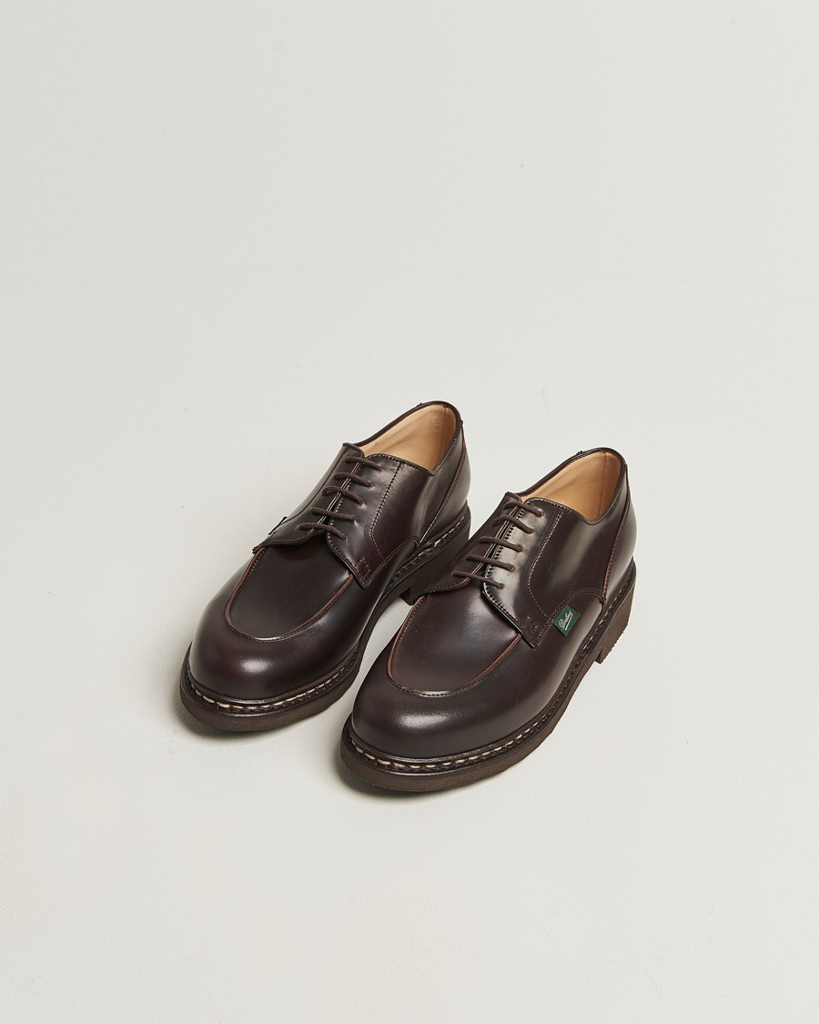 Herre | Derbys | Paraboot | Chambord Cordovan Derby Burgundy