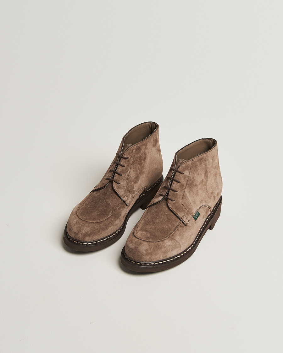 Herre | Støvler | Paraboot | Chambord Mid Derby Brown Suede