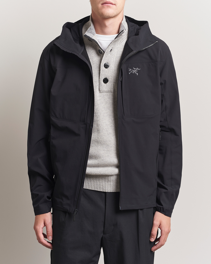 Herre | Jakker | Arc'teryx | Gamma Lightweight Softshell Hooded Jacket Black