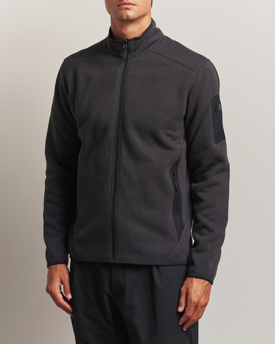 Herre | Trøjer | Arc'teryx | Covert Full-Zip Black Heather