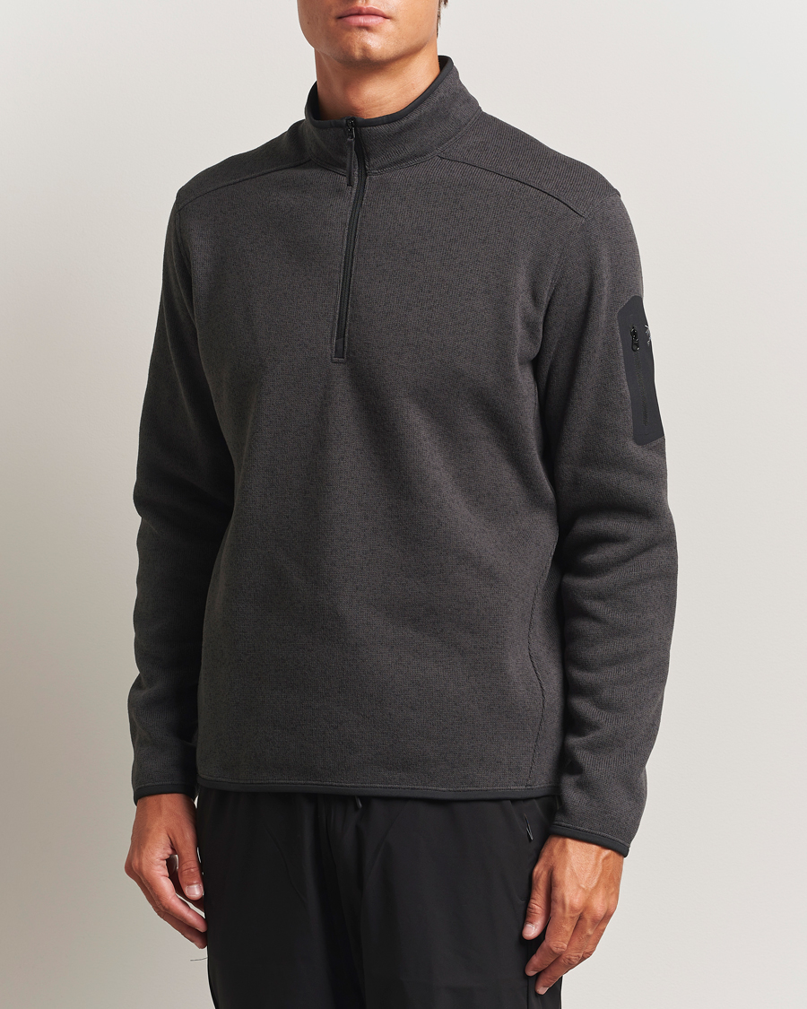 Herre | Trøjer | Arc'teryx | Covert Half-Zip Black Heather