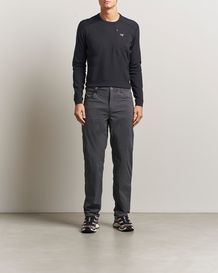 Herre | Trøjer | Arc'teryx | Rho Baselayer Crew Neck Black