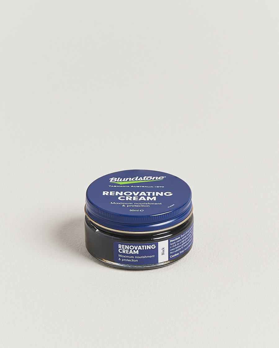 Herre | Skopleje | Blundstone | Renovating Cream Black