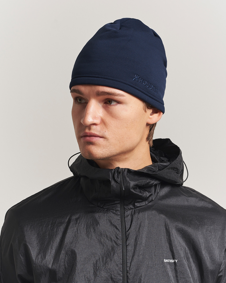 Herre | Huer | Houdini | Power Fleece Top Hat Blue Illusion