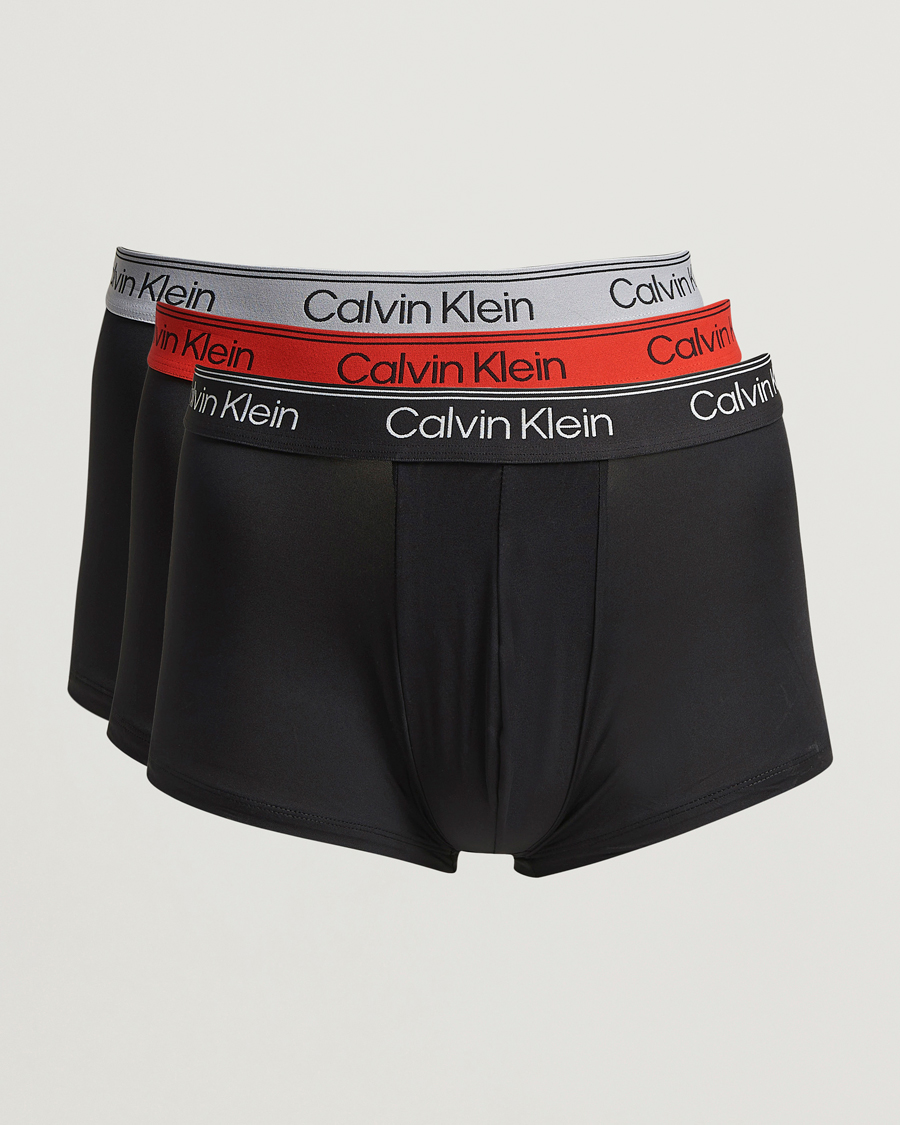 Herre | Undertøj | Calvin Klein | 3-Pack Micro Stretch Trunk Black