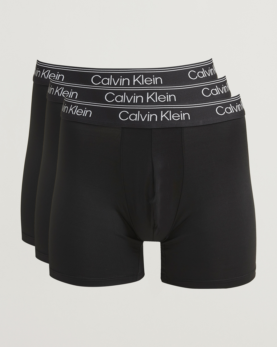 Herre | Undertøj | Calvin Klein | 3-Pack Micro Stretch Trunk Black