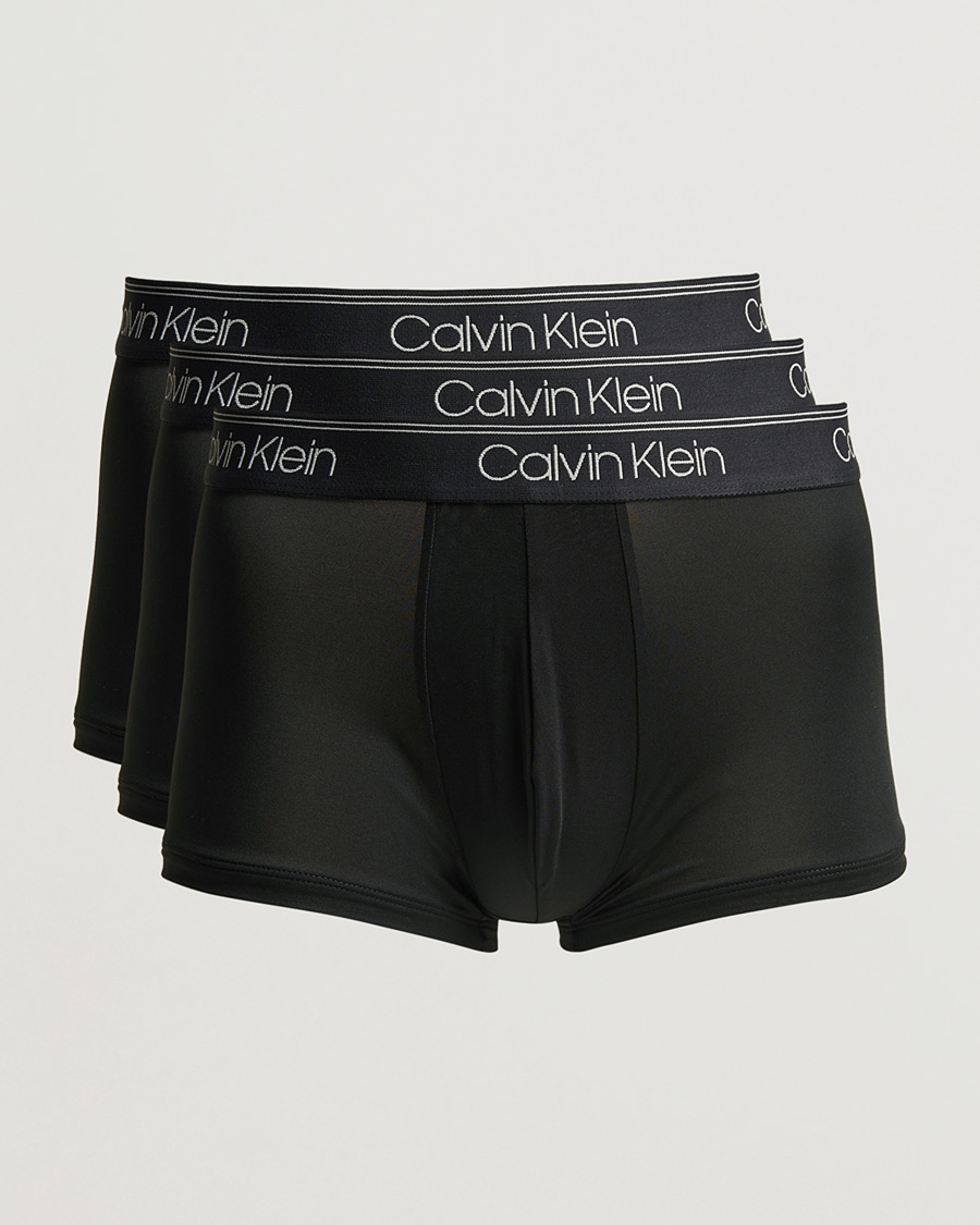 Herre | Undertøj | Calvin Klein | 3-Pack Micro Stretch Trunk Black