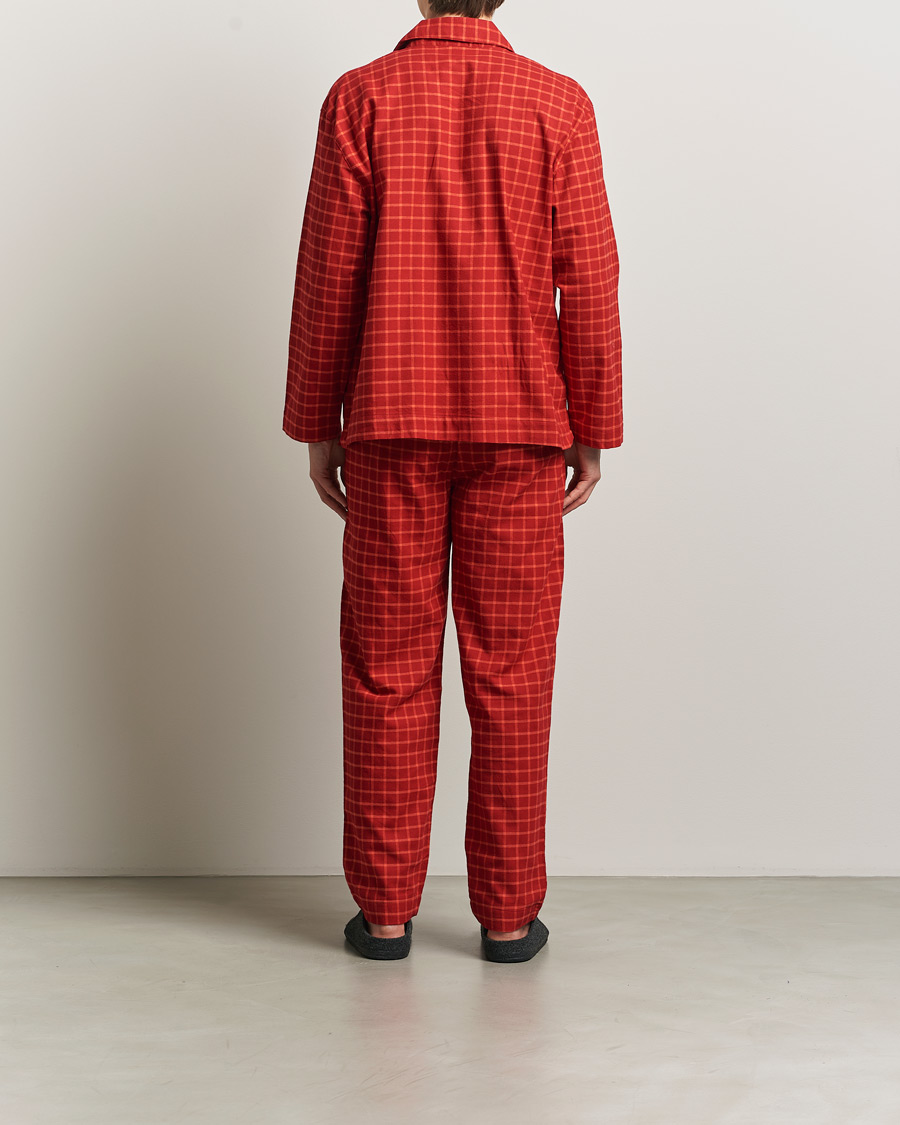 Herre | Pyjamas & Morgenkåber | Calvin Klein | Flannel Pyjama Set Red