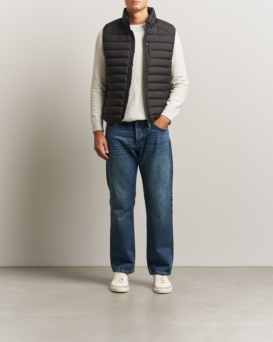 Herre | Veste | Save The Duck | Rhus Matt Lightweight Vest Brown Black