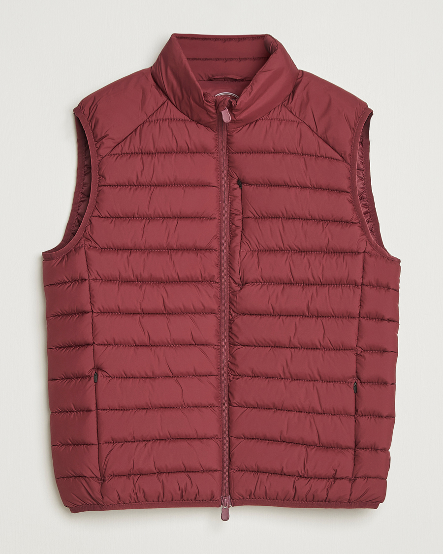 Herre | Veste | Save The Duck | Rhus Matt Lightweight Vest Wine Red