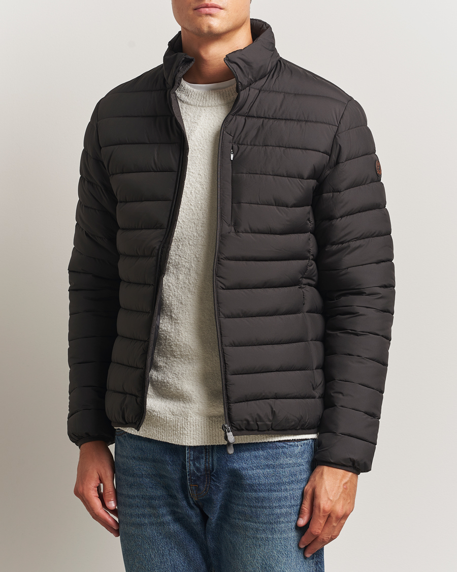 Herre | Jakker | Save The Duck | Erion Matt Lightweight Jacket Brown Black