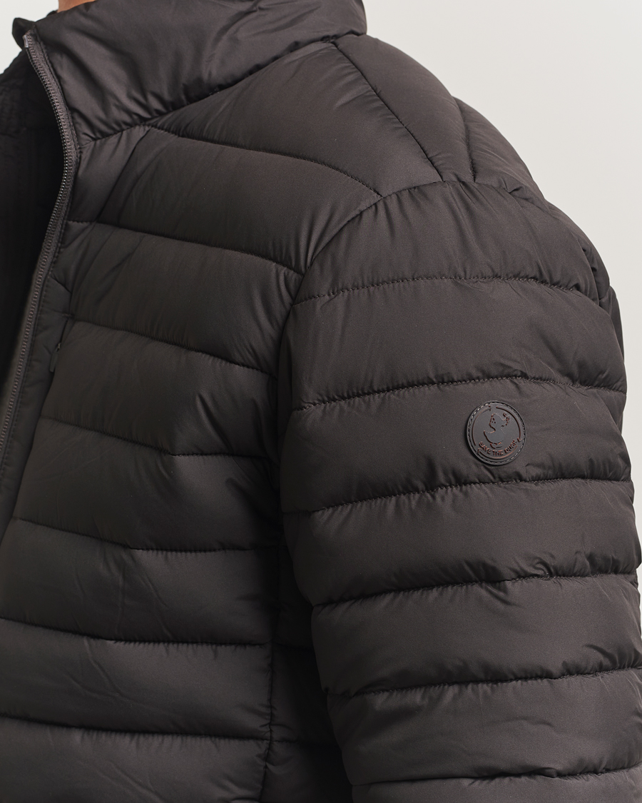 Herre | Jakker | Save The Duck | Erion Matt Lightweight Jacket Brown Black