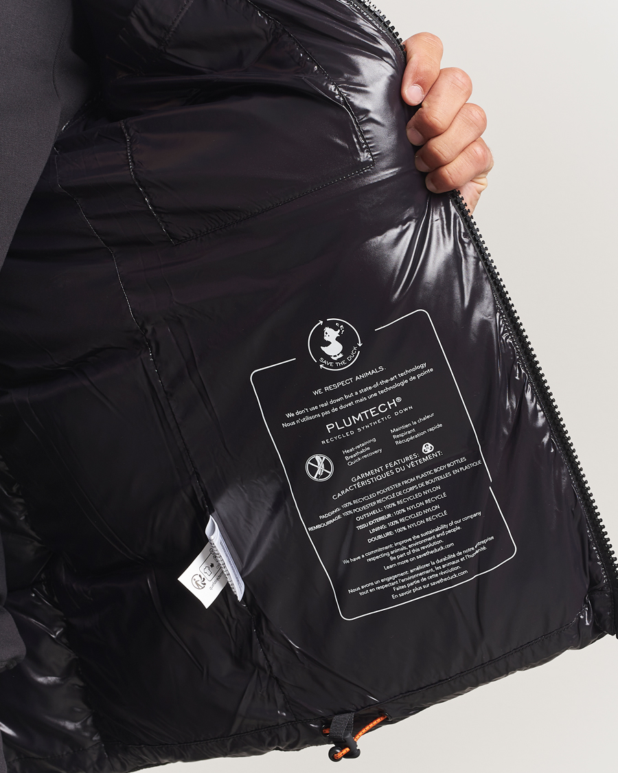 Herre | Jakker | Save The Duck | Edgard Padded Puffer Black