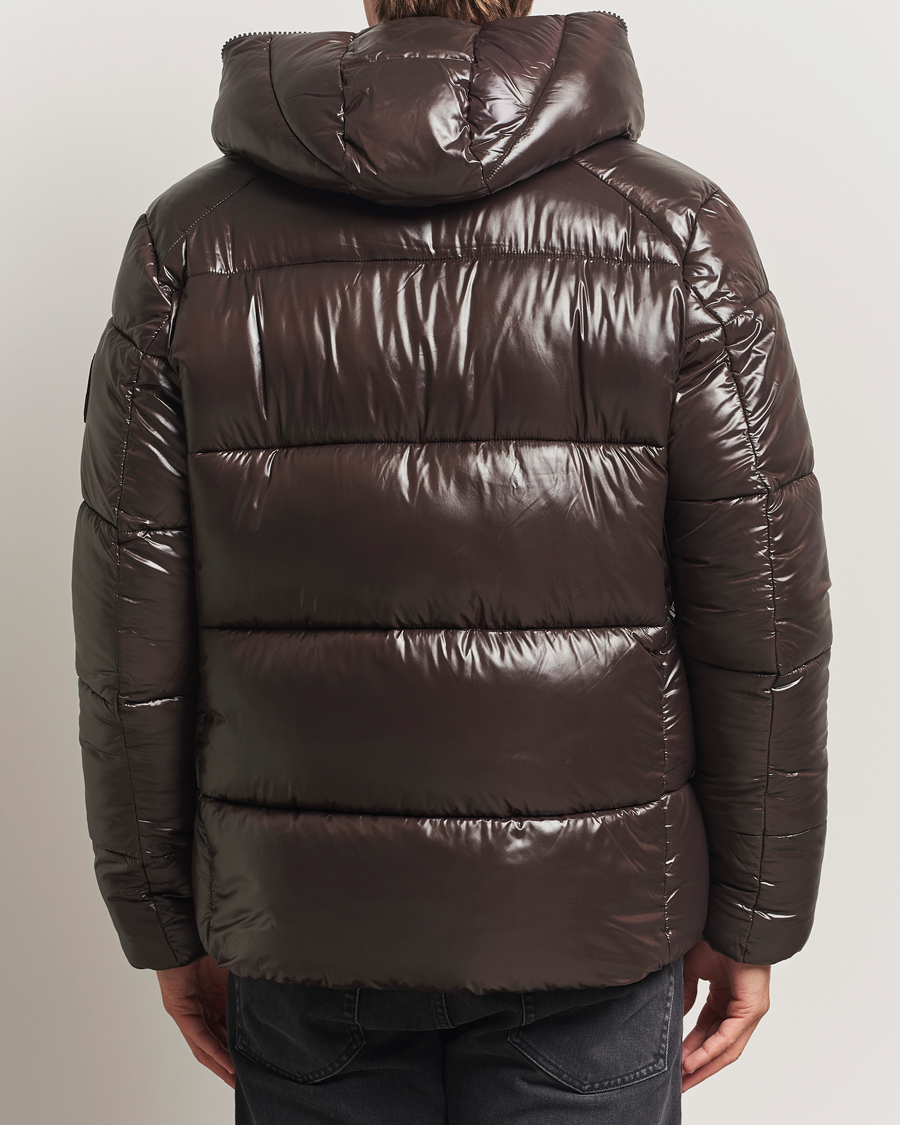 Herre | Jakker | Save The Duck | Edgard Padded Puffer Brown Black