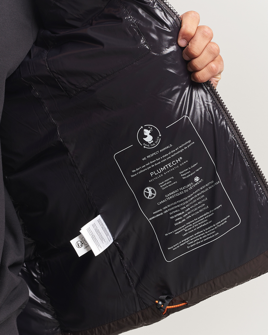 Herre | Jakker | Save The Duck | Edgard Padded Puffer Brown Black