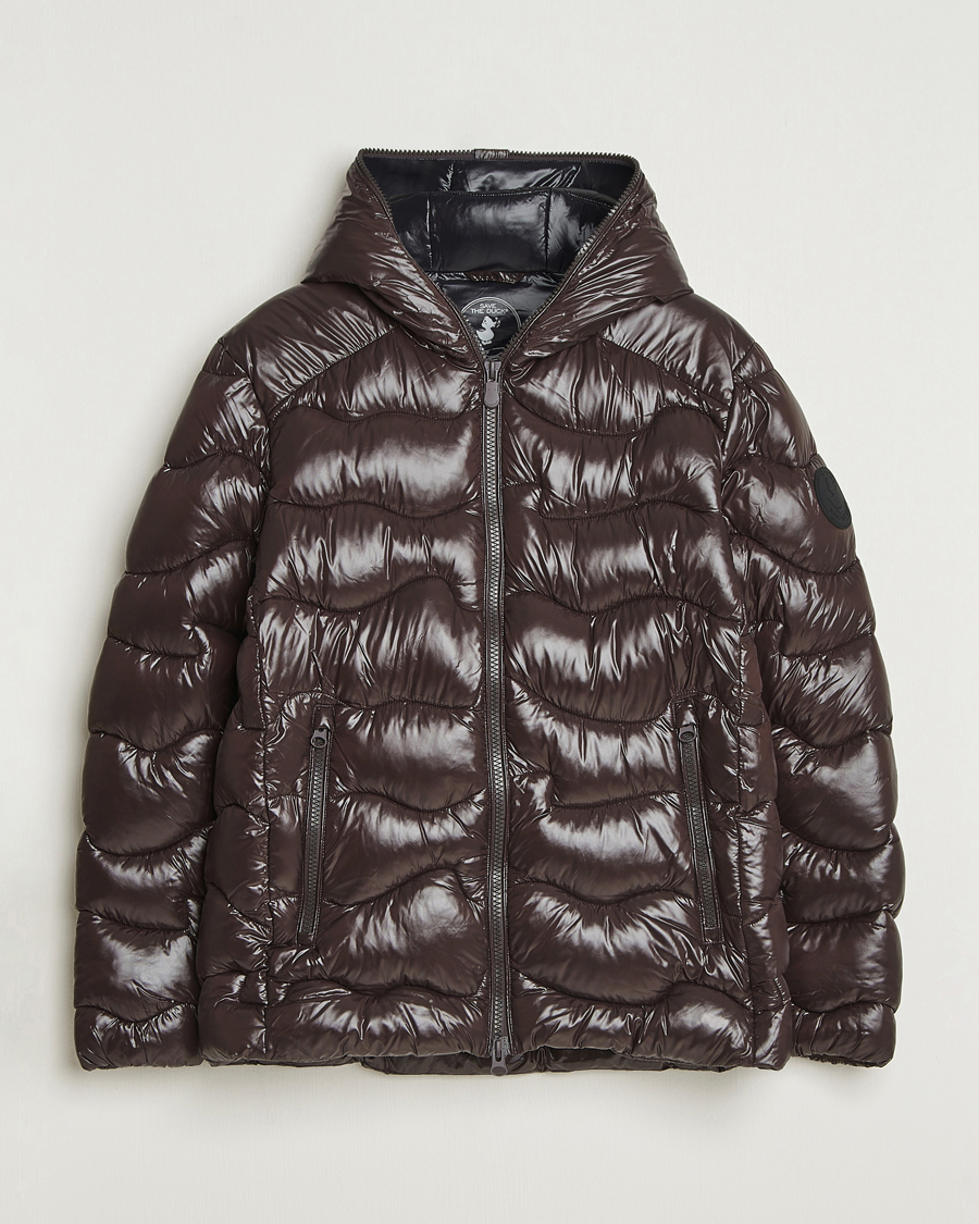 Herre | Jakker | Save The Duck | Chet Padded Puffer Brown Black
