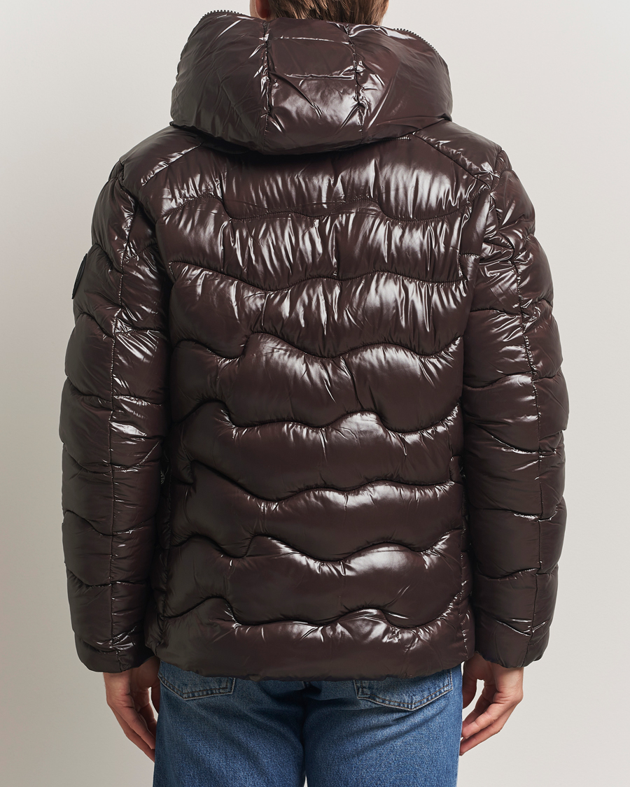 Herre | Jakker | Save The Duck | Chet Padded Puffer Brown Black