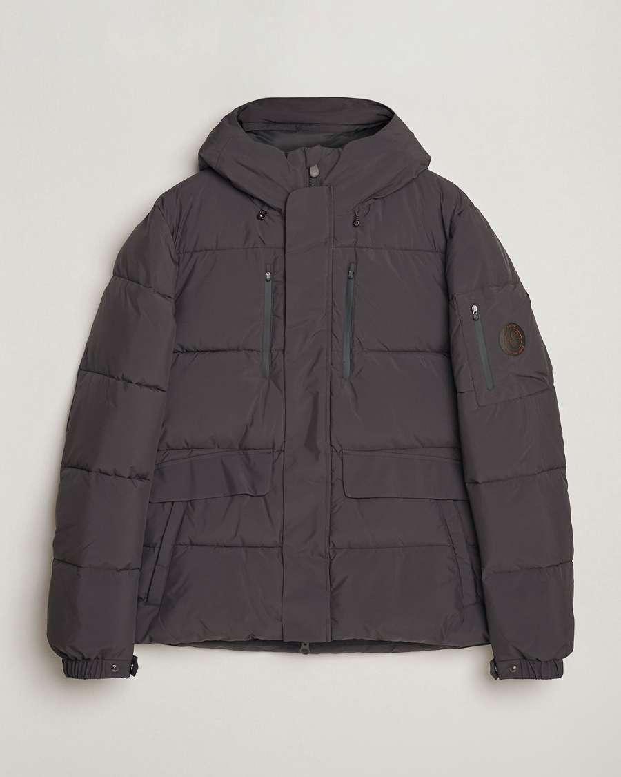 Herre | Jakker | Save The Duck | Alter Short Arctic Parka Brown Black