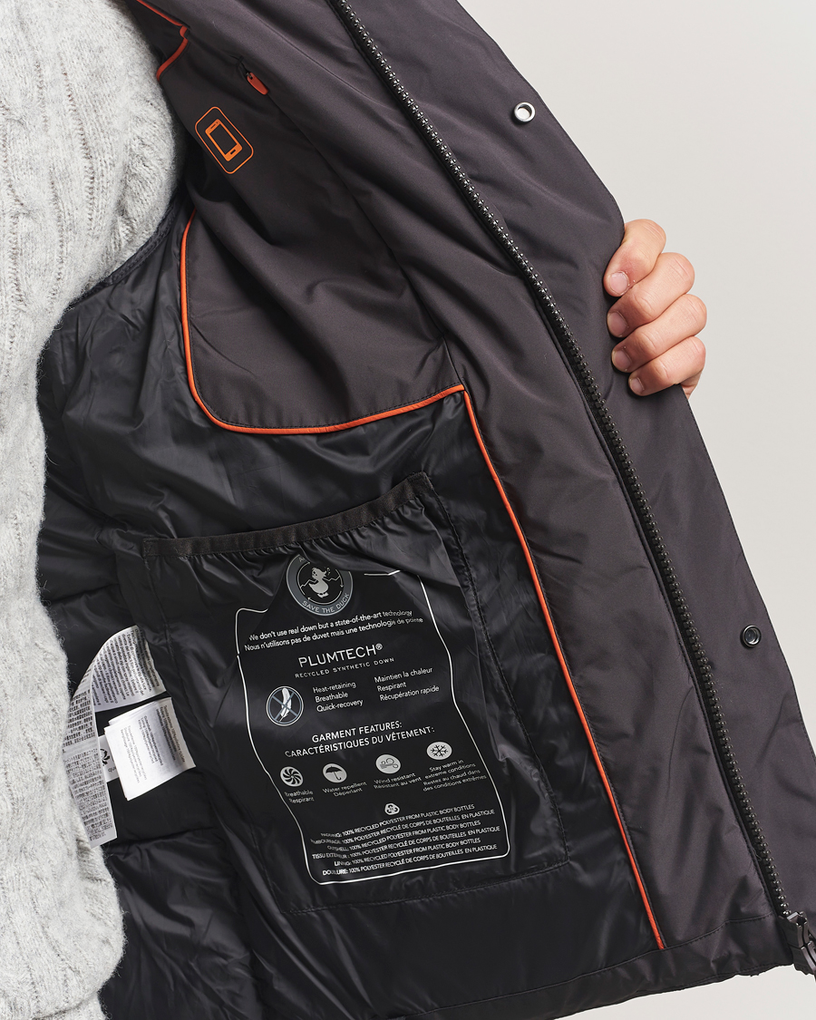 Herre | Jakker | Save The Duck | Alter Short Arctic Parka Brown Black
